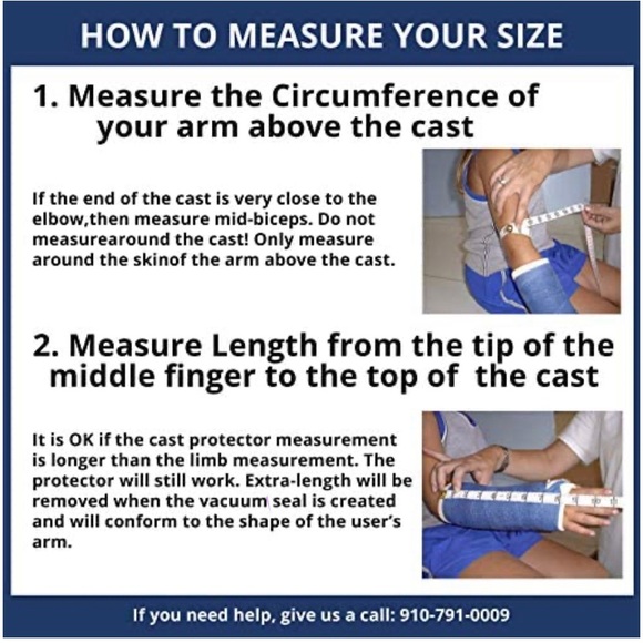 NWT: DRYPRO Waterproof Arm Cast Cover - Picture 2 of 4